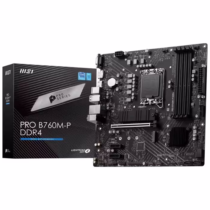 خرید مادربرد MSI PRO B760M-P DDR4 با بهترین قیمت