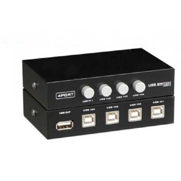 هاب سوئیچ 4 پورت پرینتر وی نت مدل V-Net V-SWUSBM04