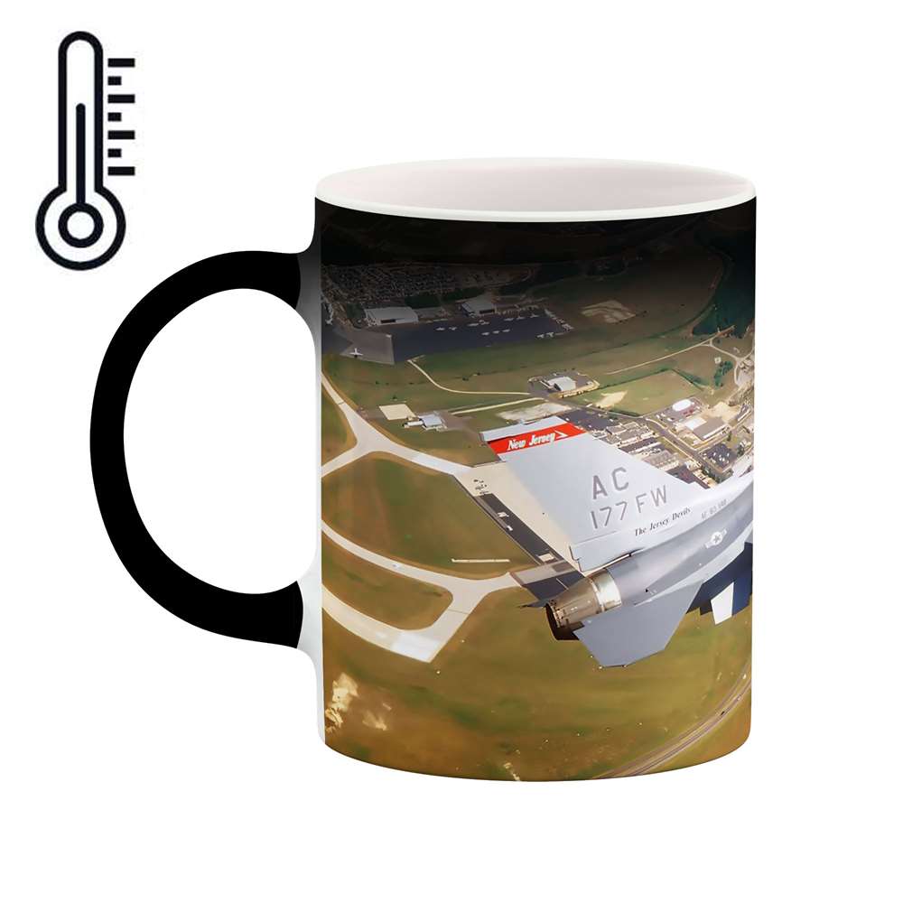 ماگ حرارتی طرح هواپیمای جنگنده مدل mgh02478