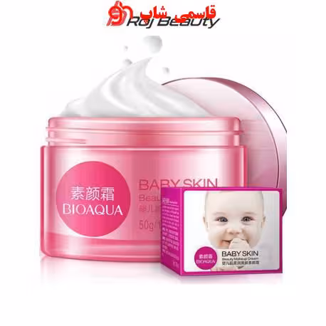 کرم مرطوب کننده و کلاژن ساز بی بی اسکین بیوآکوا BIOAQUA Baby Skin Cream