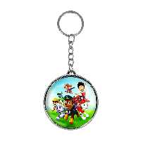 جاکلیدی خندالو طرح چیس و اسکای و زوما سگ های نگهبان مدل دوطرفه کد 1258512584