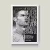 تابلو مدل رونالدو Ronaldo کدm2516-w