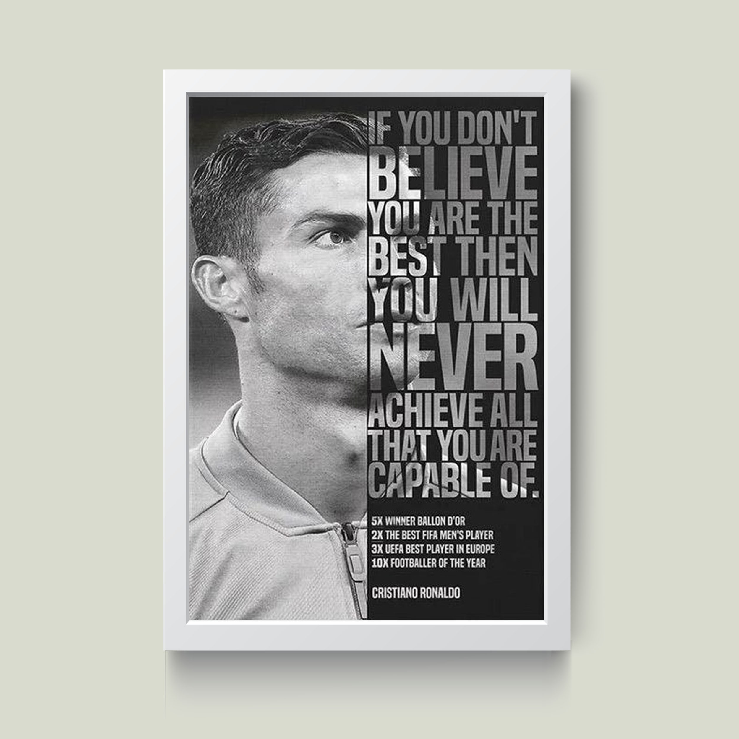 تابلو مدل رونالدو Ronaldo کدm2516-w