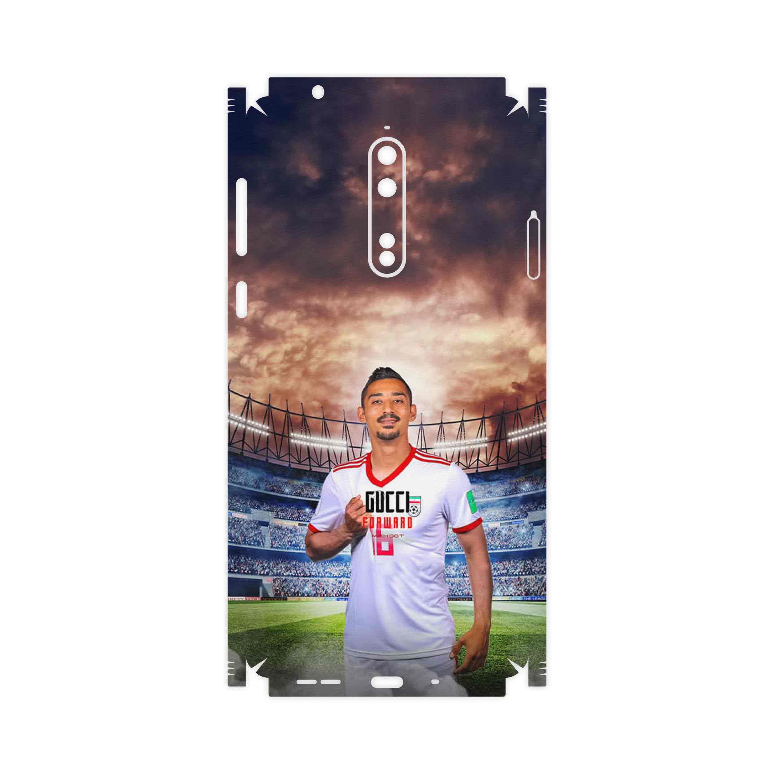 برچسب پوششی ماهوت مدل Reza Ghoochannejhad-FullSkin مناسب برای گوشی موبایل نوکیا 8