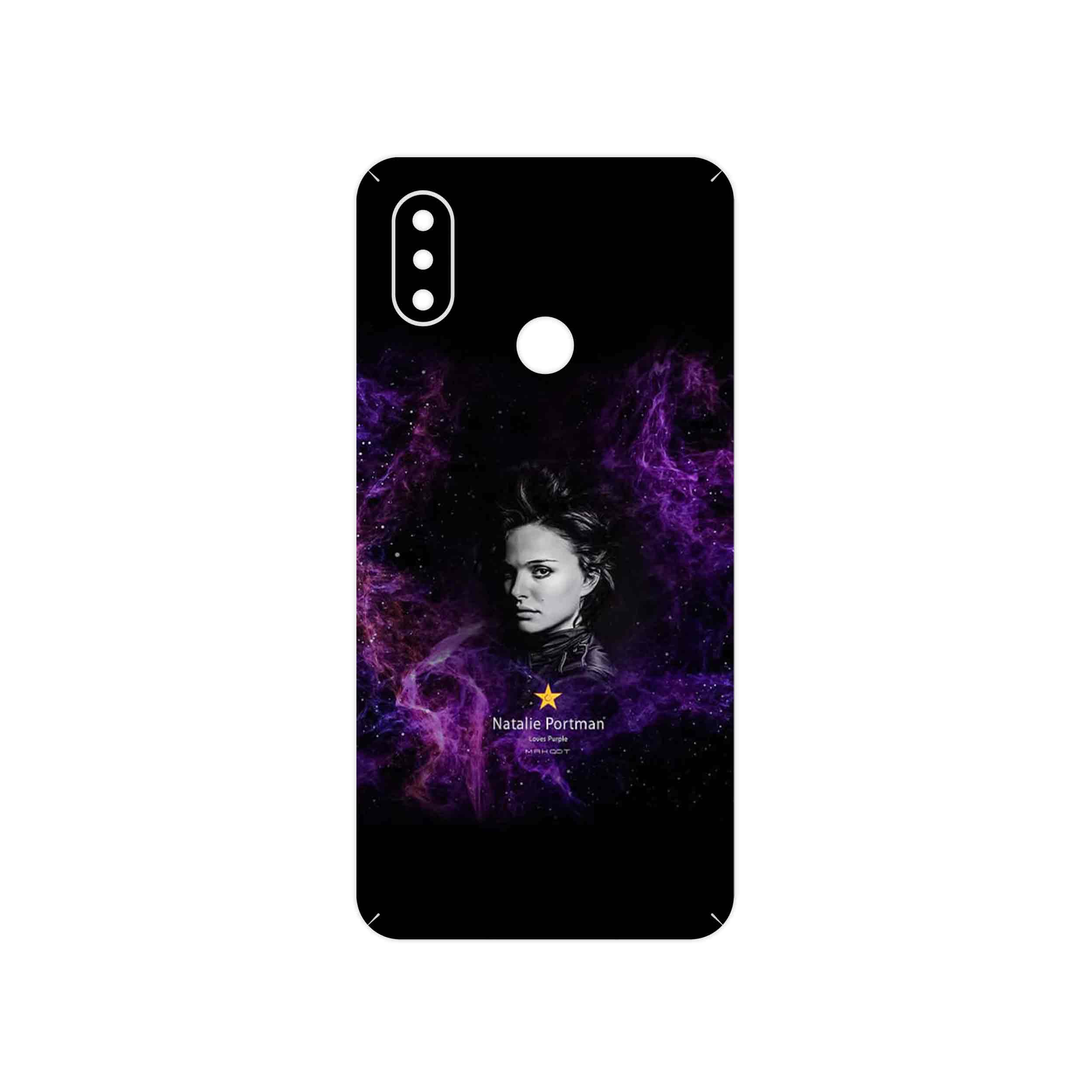 برچسب پوششی ماهوت مدل Natalie Portman مناسب برای گوشی موبایل شیائومی Mi 8