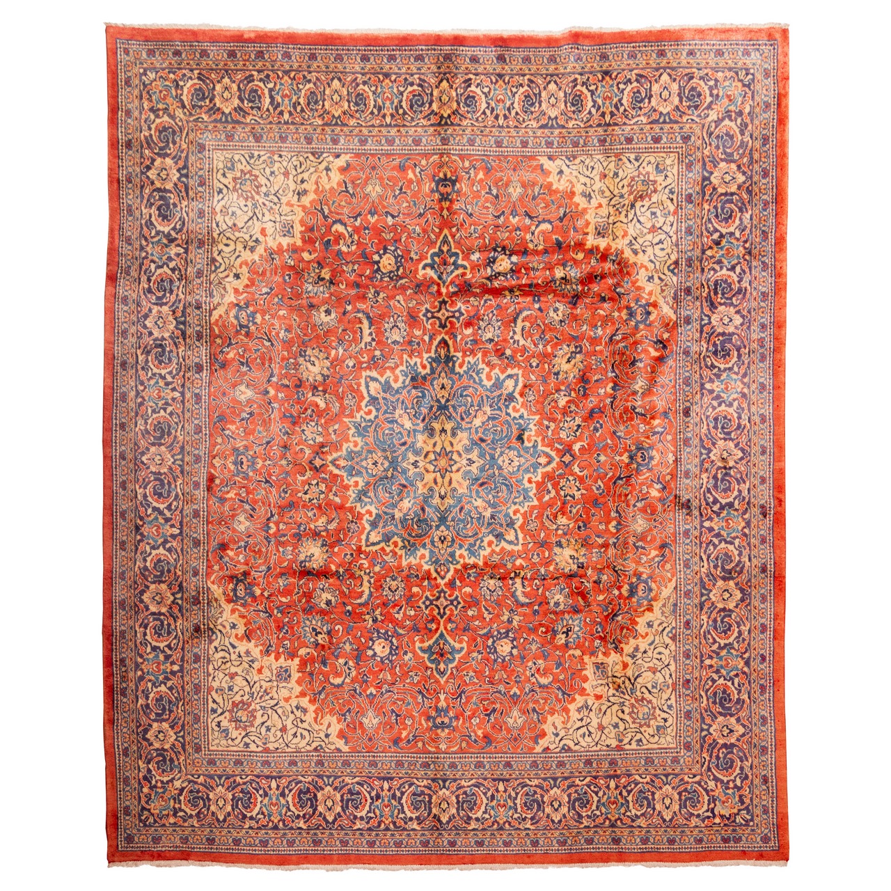 فرش قدیمی دستباف دوازده متری سی پرشیا کد 102441