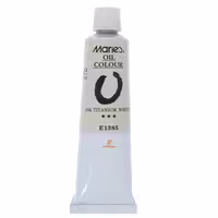 رنگ روغن 170 میل سفید ماریس TITANIUM WHITE 104