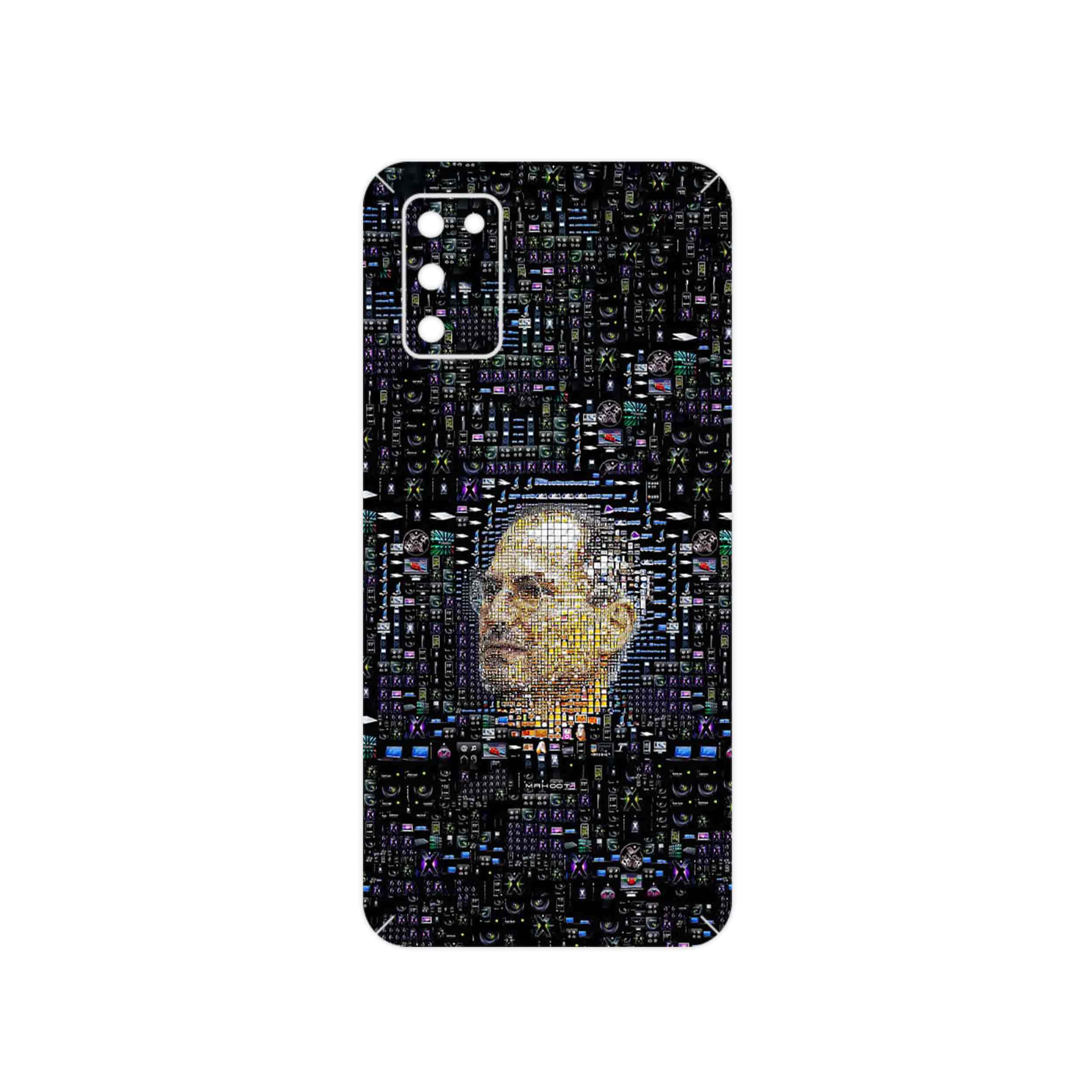 برچسب پوششی ماهوت مدل 2 Collage of Steve Jobs مناسب برای گوشی موبایل سامسونگ Galaxy A03S