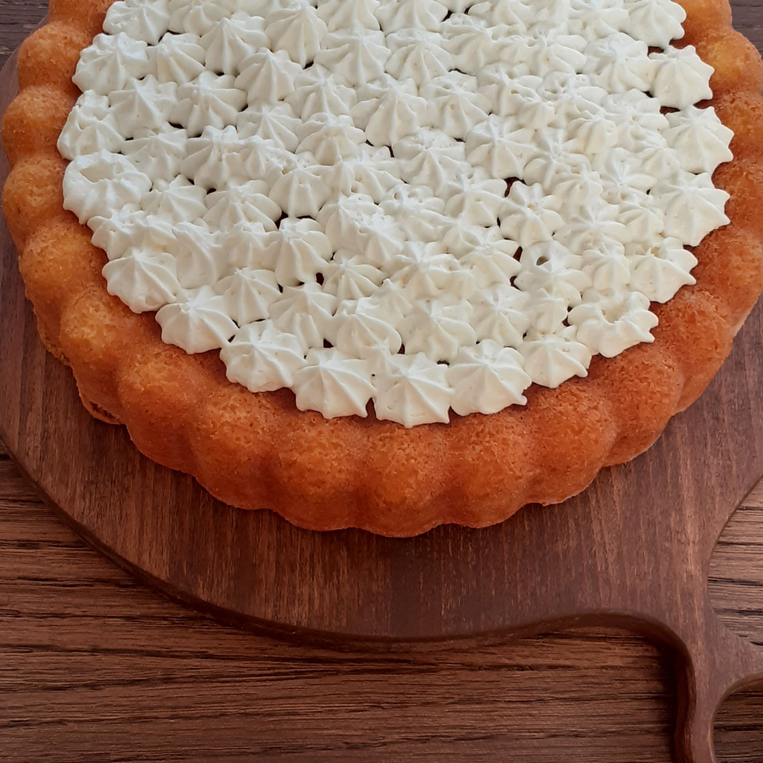 کیک شیر با کرم پنیر خانگی (1000 گرم)