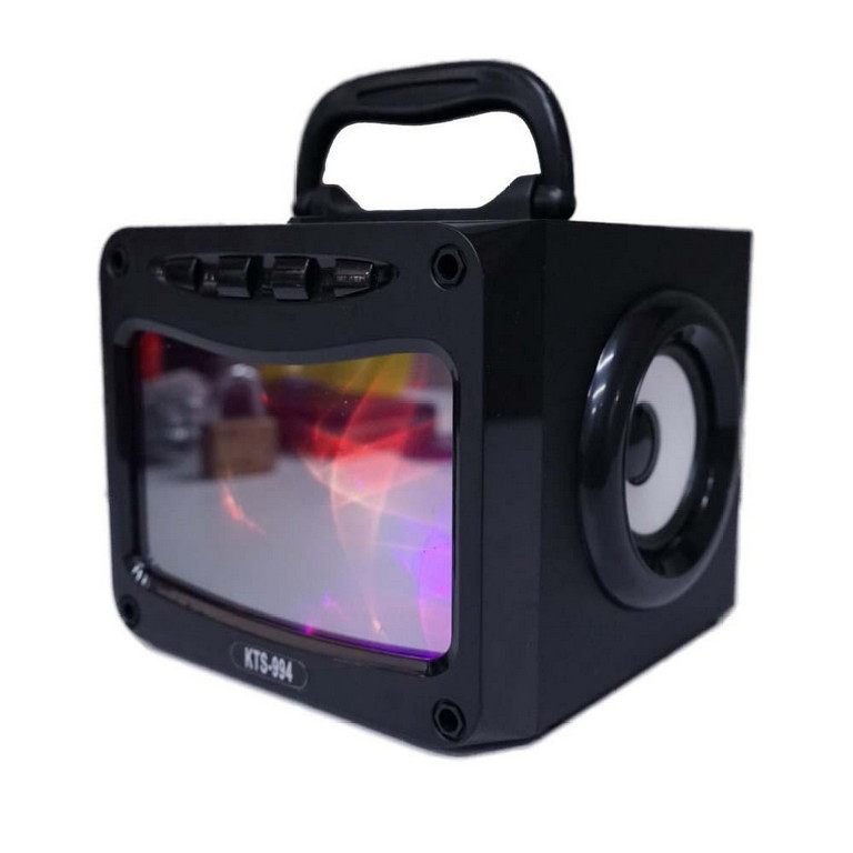 اسپیکر بلوتوثی قابل حمل کی تی اس مدل تلوزیونی با طراحی بسیار زیبا و رقص نور LED و کیفیت صدای عالی
