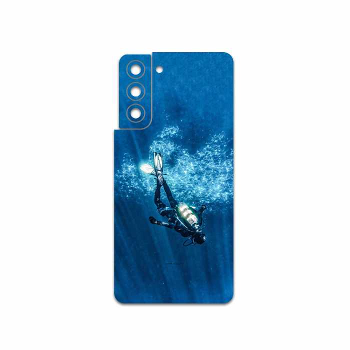 برچسب پوششی ماهوت مدل Scuba-Diving مناسب برای گوشی موبایل سامسونگ Galaxy S21 5G