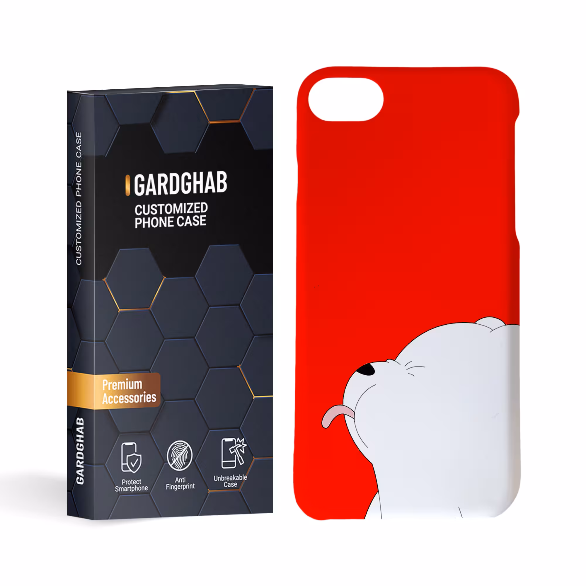 کاور گارد قاب مدل فانتزی مناسب برای گوشی موبایل اپل iphone 7 8 se2020