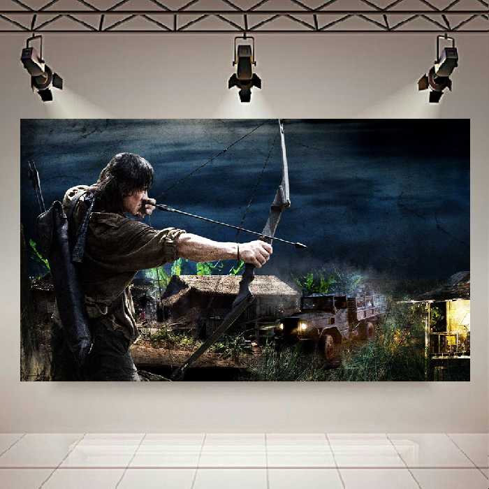 تابلو بوم مدل جان رمبو کد AR2860