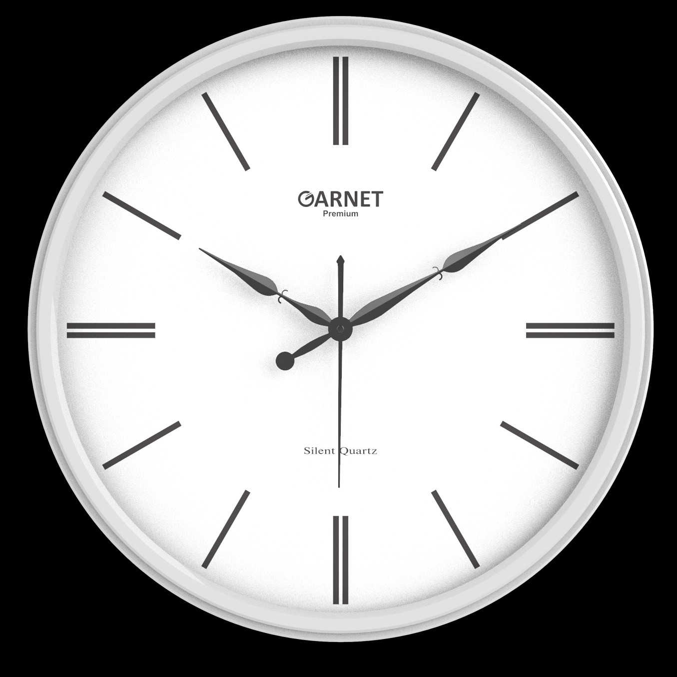 ساعت دیواری گارنت مدل 5001  سفید