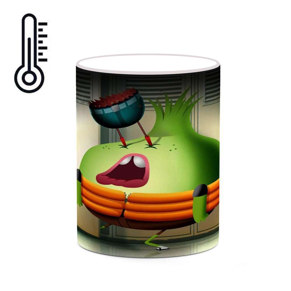 ماگ حرارتی کاکتی طرح کارتون Pinky Malinky مدل mgh22970