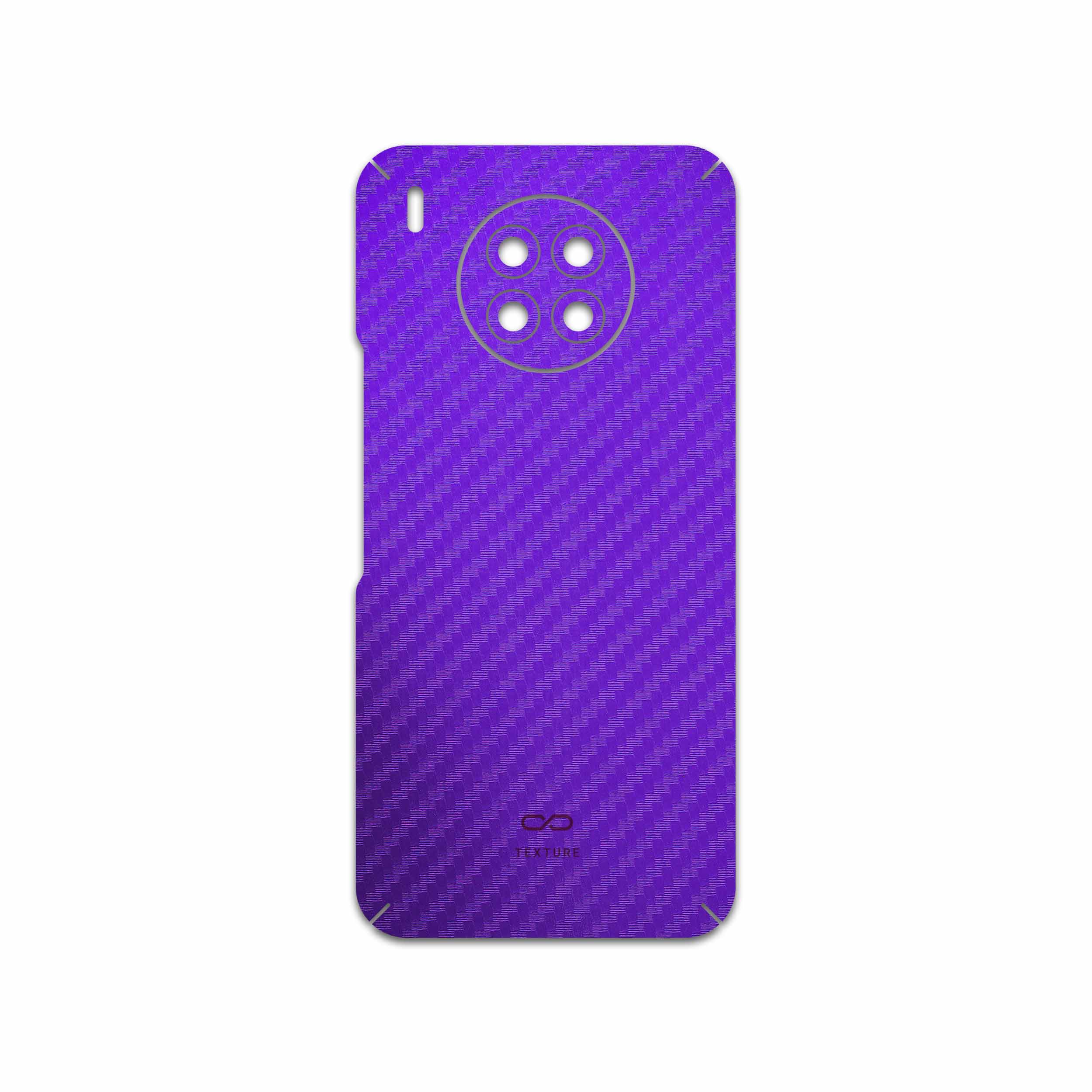 برچسب پوششی ماهوت مدل Purple-Fiber مناسب برای گوشی موبایل آنر 50 Lite