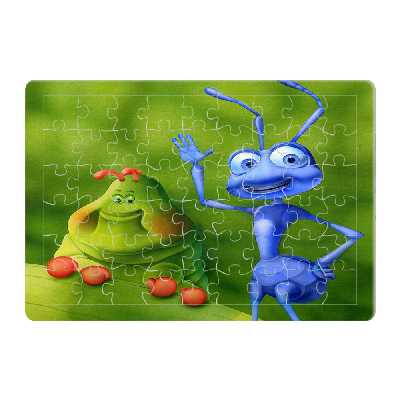 پازل 54 تکه طرح زندگی حشره مدل P047