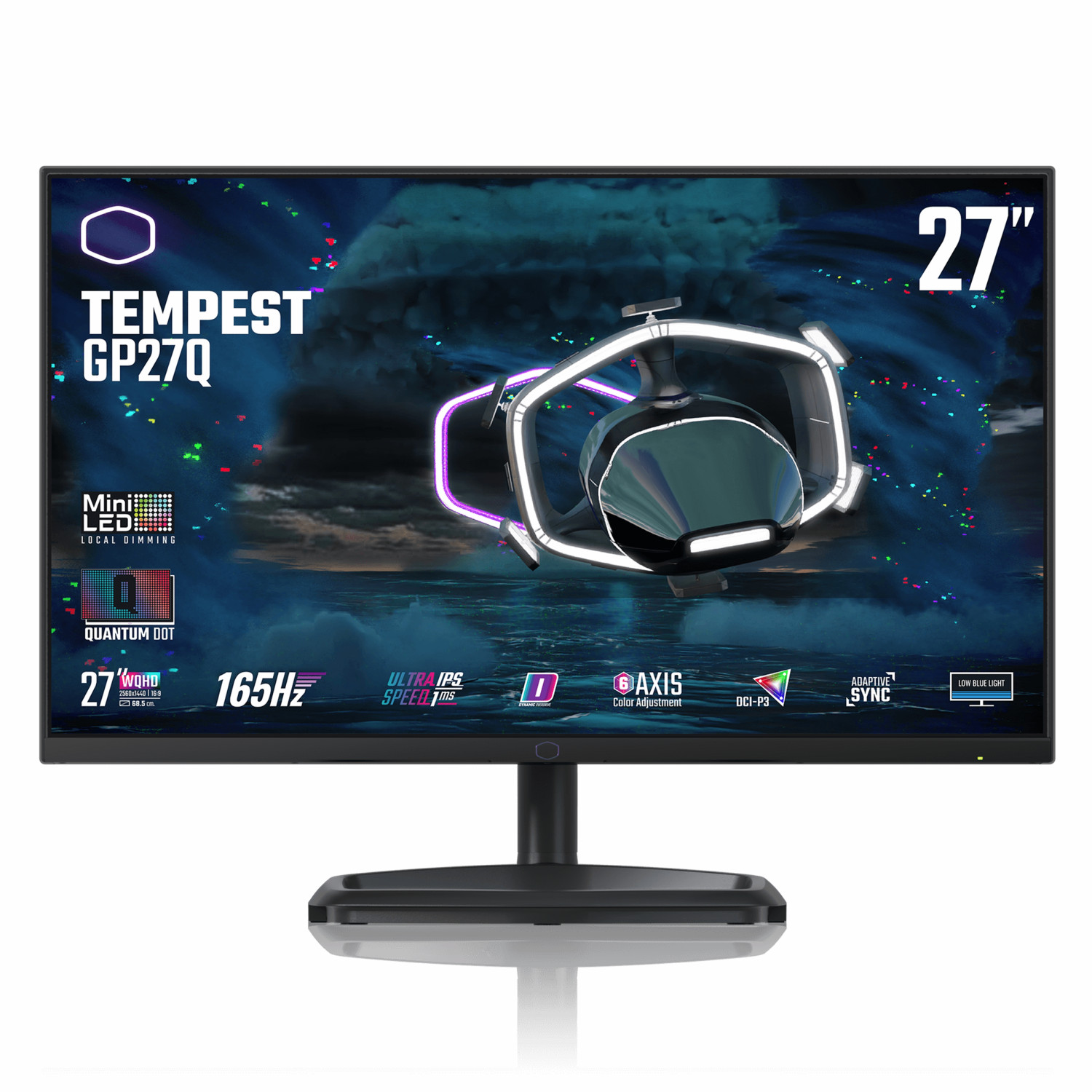 مانیتور گیمینگ 27 اینچ کولر مستر GP27-FQS