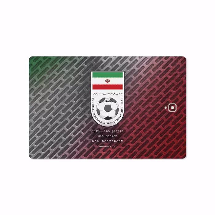 برچسب پوششی ماهوت مدل Iran-National-Football-Team مناسب برای تبلت سامسونگ Galaxy Tab S3 9.7 2017 T820