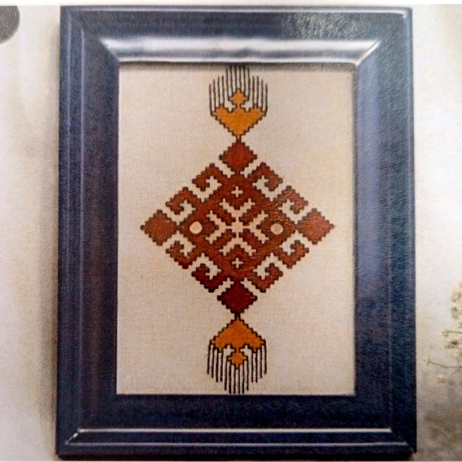 تابلو سوزن دوزی شده شیک و زیبا 