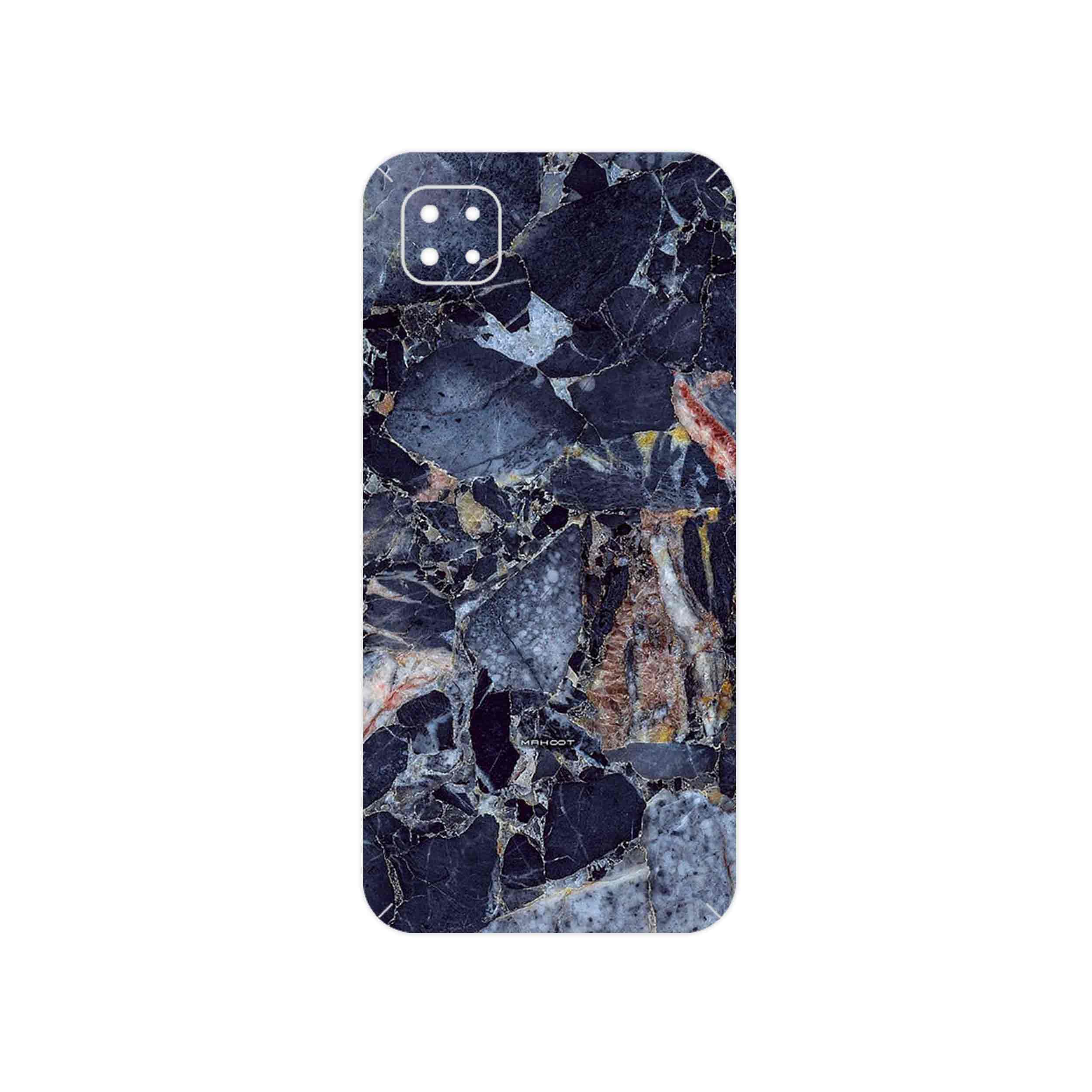 برچسب پوششی ماهوت مدل Broken black marble مناسب برای گوشی موبایل شیائومی Poco C3