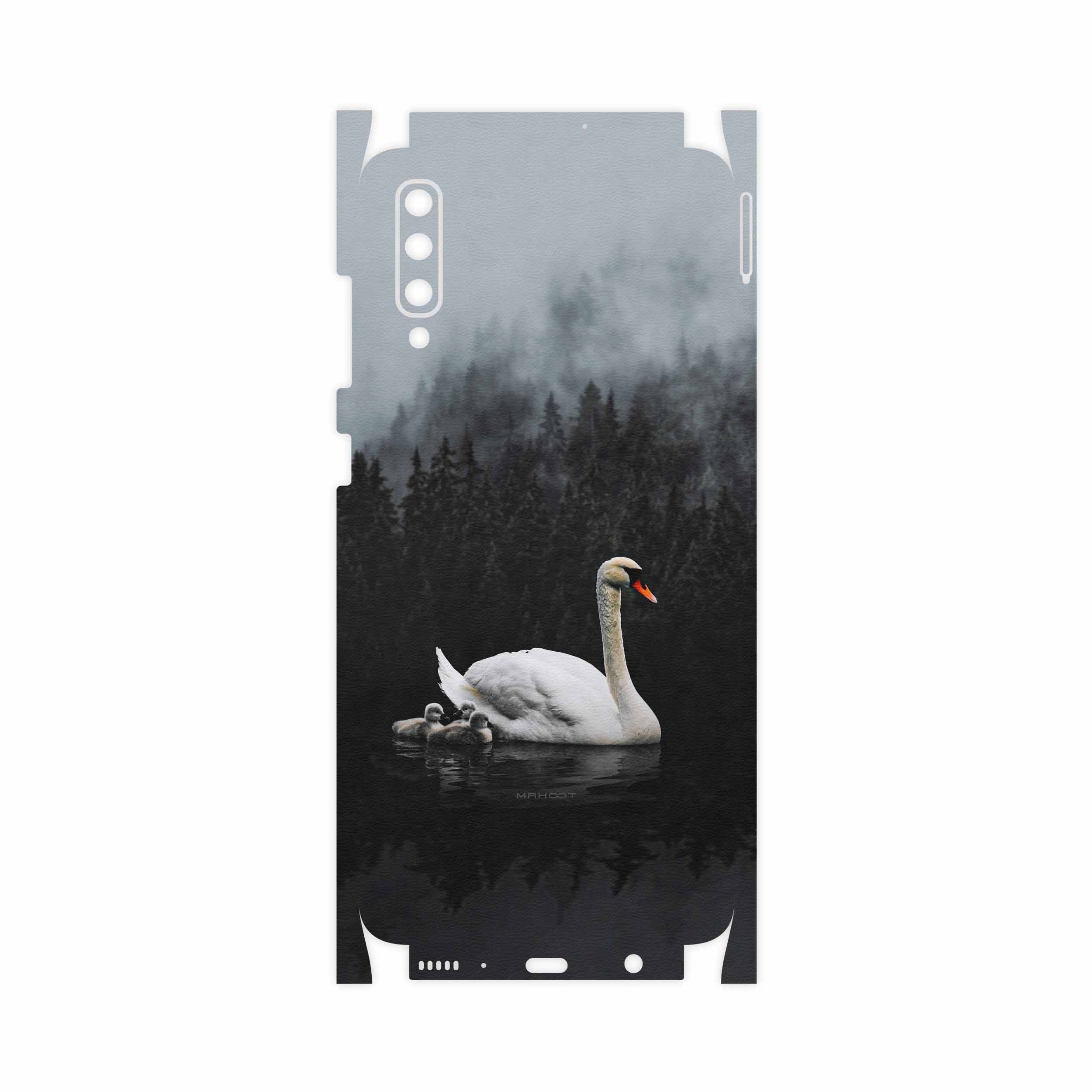 برچسب پوششی ماهوت مدل Swan Lake-FullSkin مناسب برای گوشی موبایل سامسونگ Galaxy A70