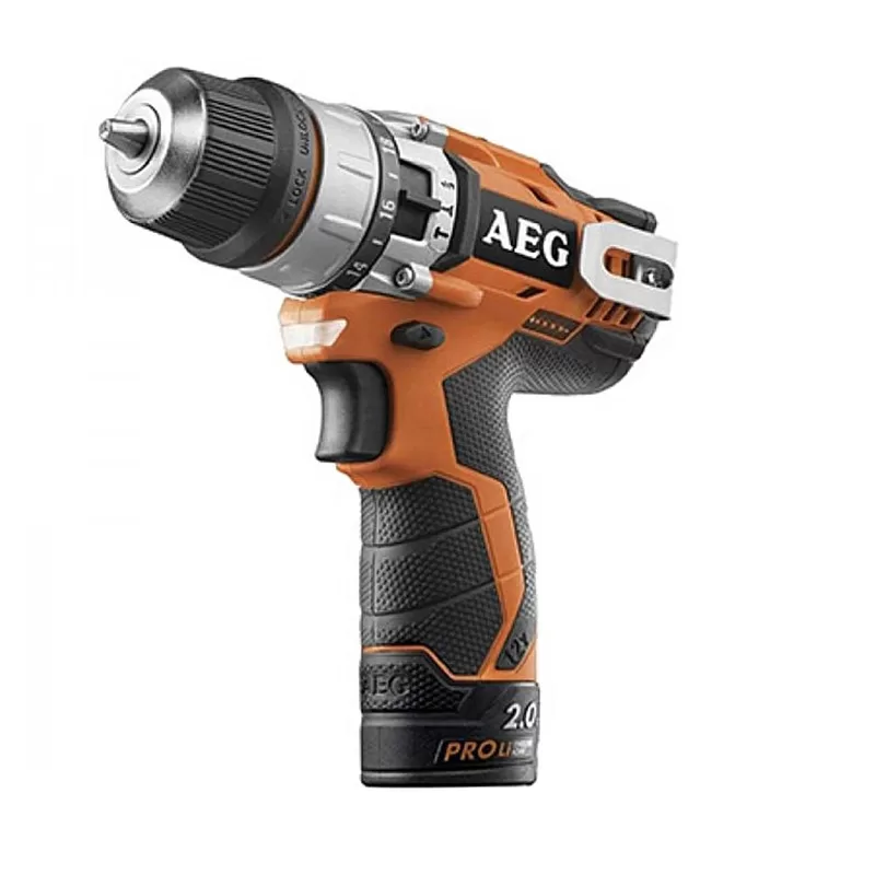 دریل شارژی 12 ولت لیتیومی چکشی آاگ مدل BSB12C2LI-202b