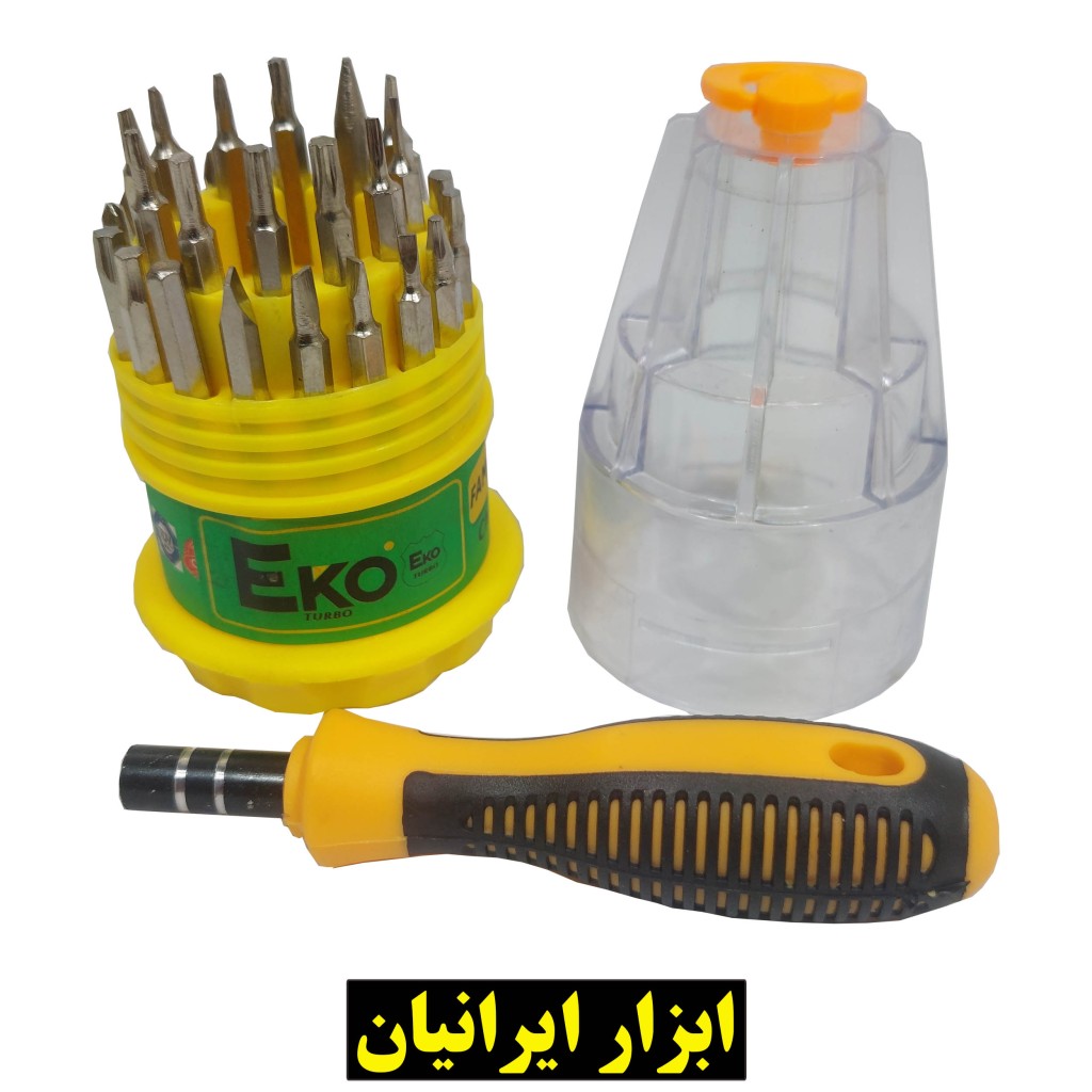 پیچ گوشتی 31 پارچه لیوانی Eko