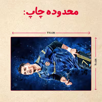 پازل 35 تکه مدل رونالدو کد 317