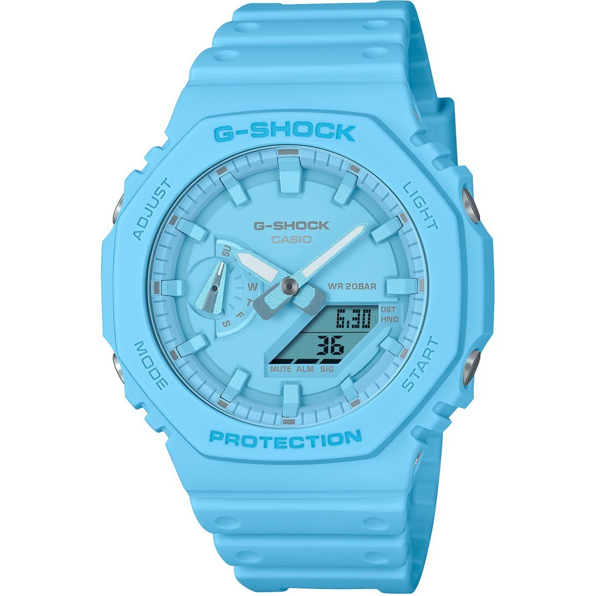 ارسال فوری   گارانتی اصلی شرکتی   ساعت مچی کاسیو مدل CASIO-GA-2100-2A2DR