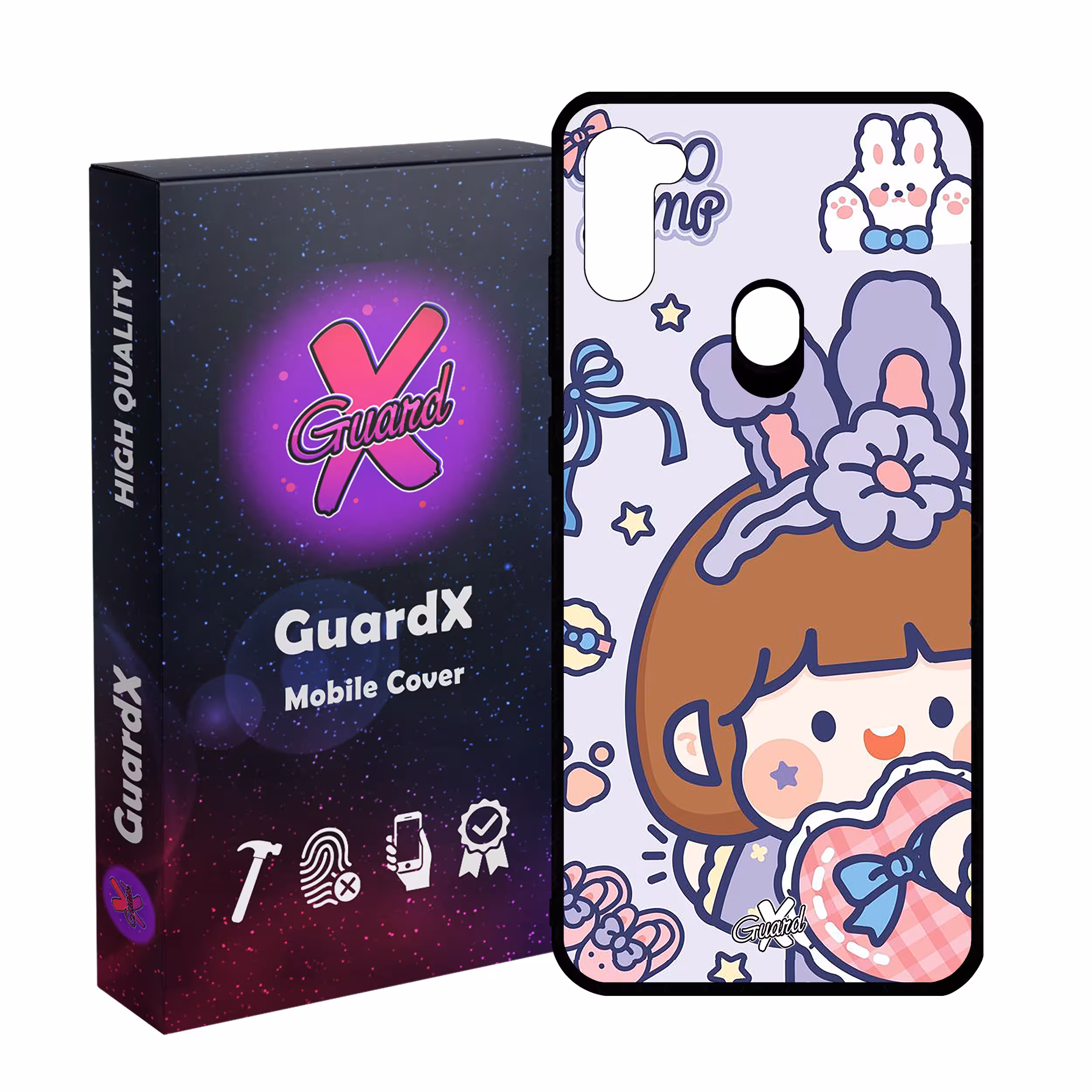 کاور گارد ایکس طرح Roro Jump مدل Glass10443 مناسب برای گوشی موبایل سامسونگ Galaxy A11/M11