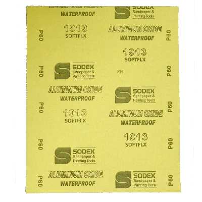 ورق سنباده سودکس مدل p 60 بسته 4 عددی