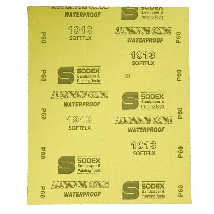 ورق سنباده سودکس مدل p 60 بسته 4 عددی