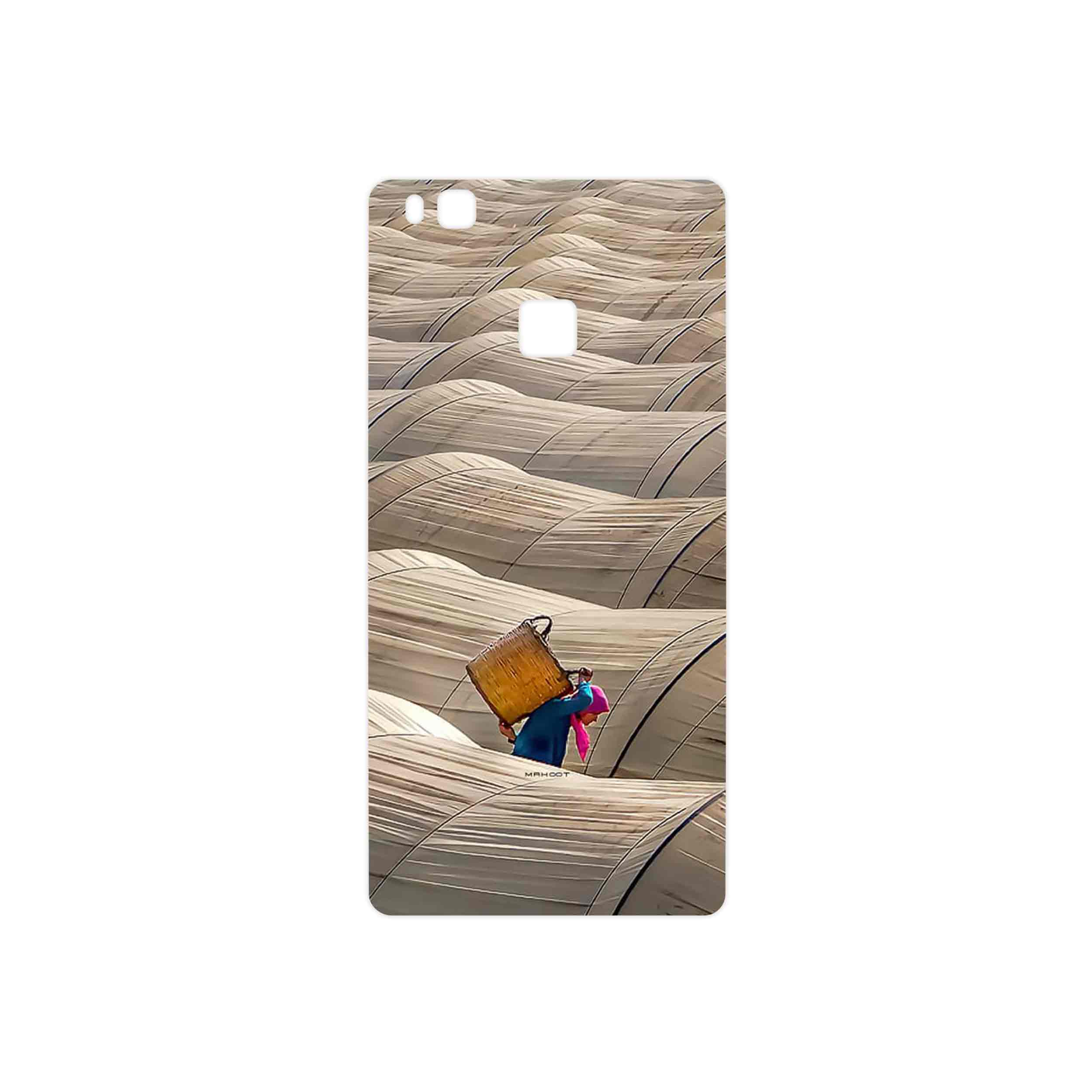 برچسب پوششی ماهوت مدل Strawberry Greenhouses مناسب برای گوشی موبایل هوآوی P9 Lite