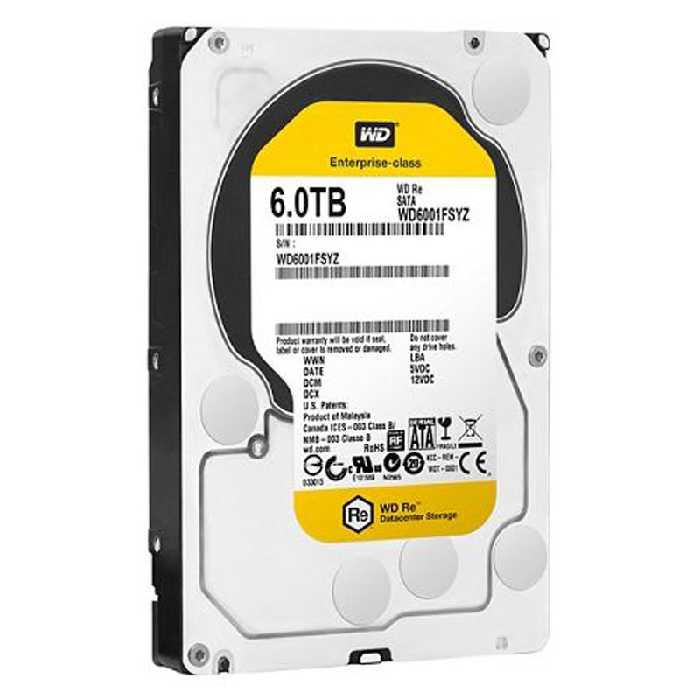 Western Digital RE 6TB Datacenter Capacity HDD