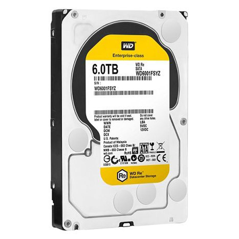 Western Digital RE 6TB Datacenter Capacity HDD