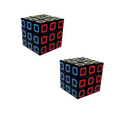 مکعب روبیک کد 0098 بسته 2 عددی