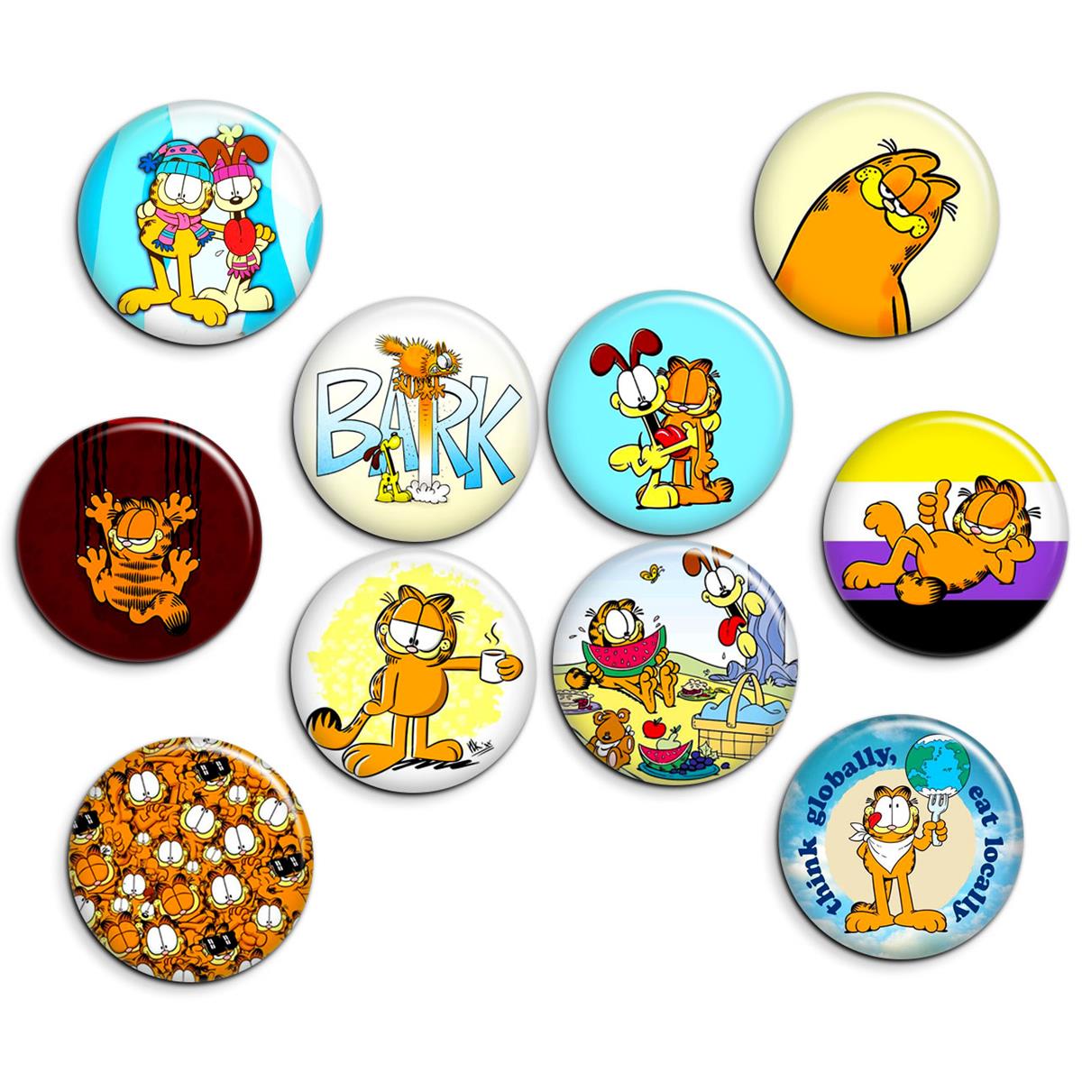 پیکسل پرمانه طرح گارفیلد کد pmg.8012 مجموعه 10 عددی