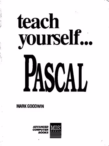 خرید و دانلود نسخه کامل کتاب Teach Yourself...Pascal