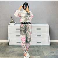 ست لباس وشلوار آبرنگ بهاره 