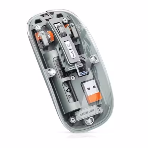 موس بیسیم گرین لاین Green Lion Transparent Mouse GL-112