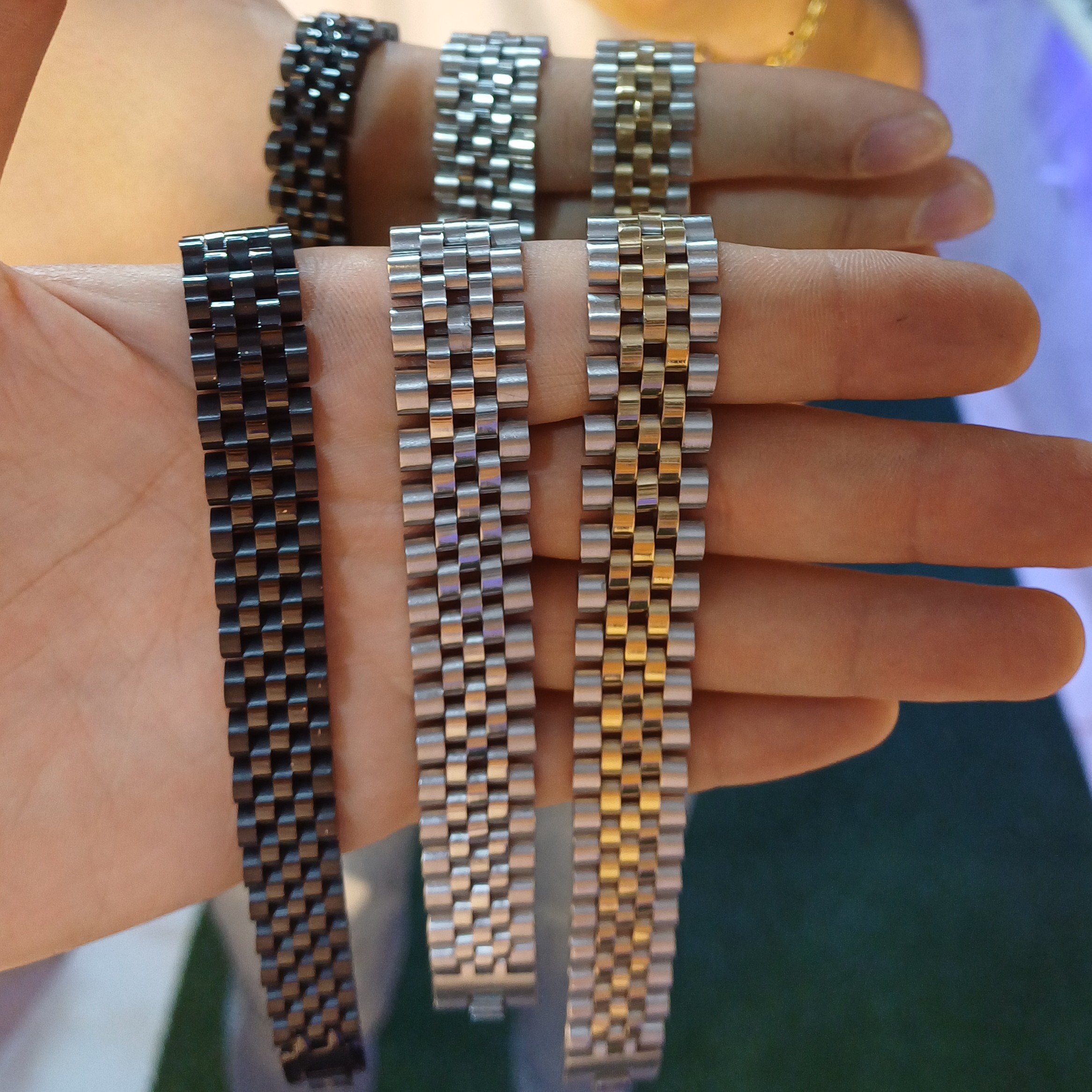 دستبند رولکس  استیل  