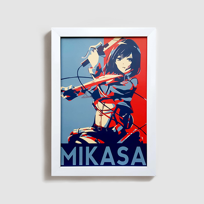 تابلو مدل اتک آن تایتان attack on titan W016