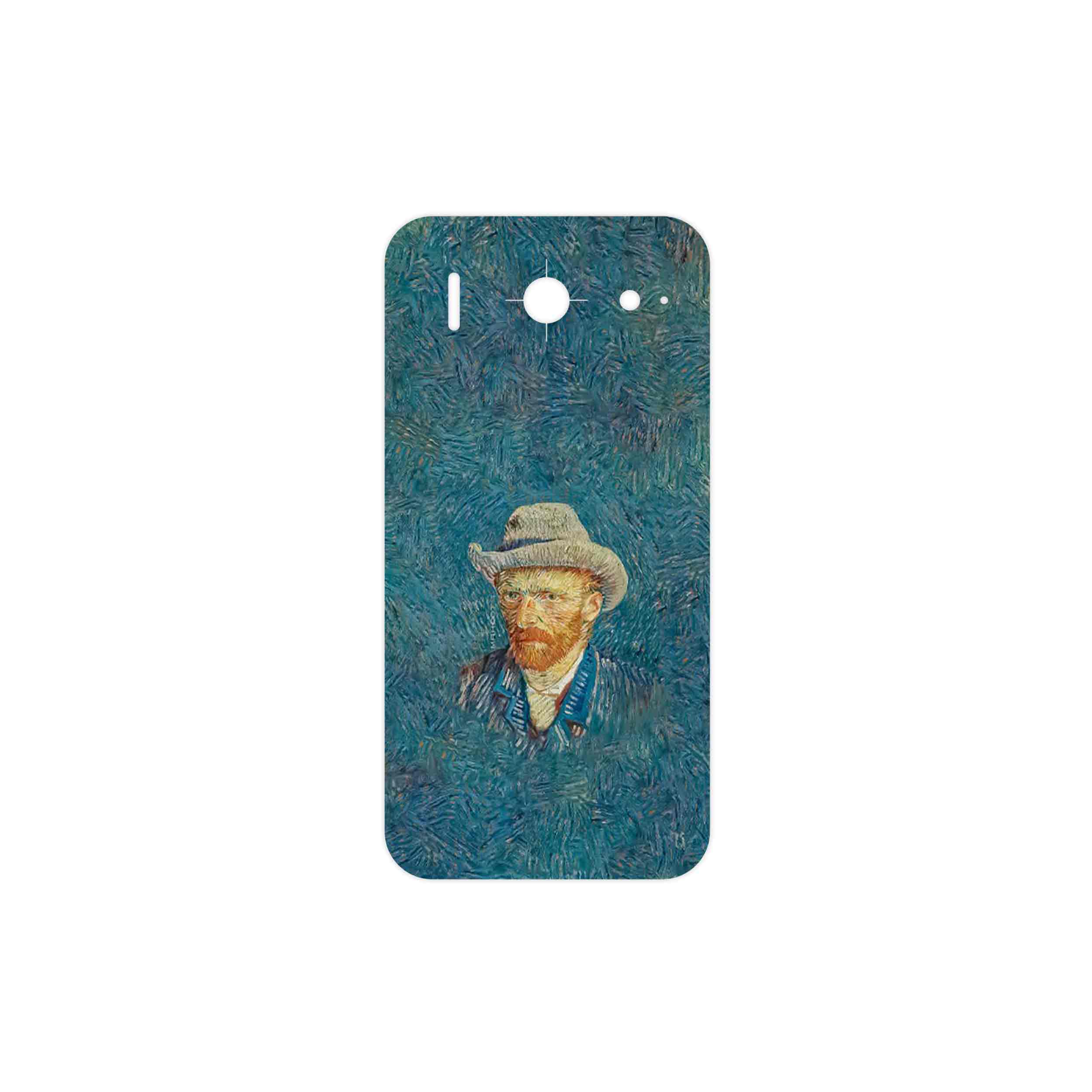 برچسب پوششی ماهوت مدل Self portrait with a gray felt hat مناسب برای گوشی موبایل هوآوی Ascend G510