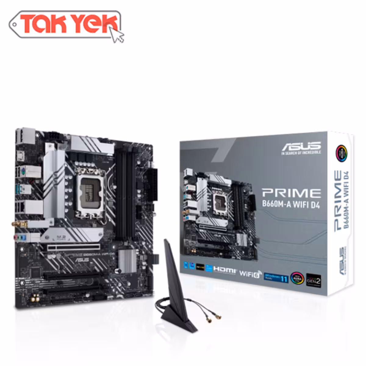 مادربرد ایسوس Asus Prime B660M-A WiFi D4 LGA1700