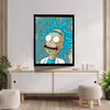 تابلو مدل Rick &amp; Morty کد F-1070