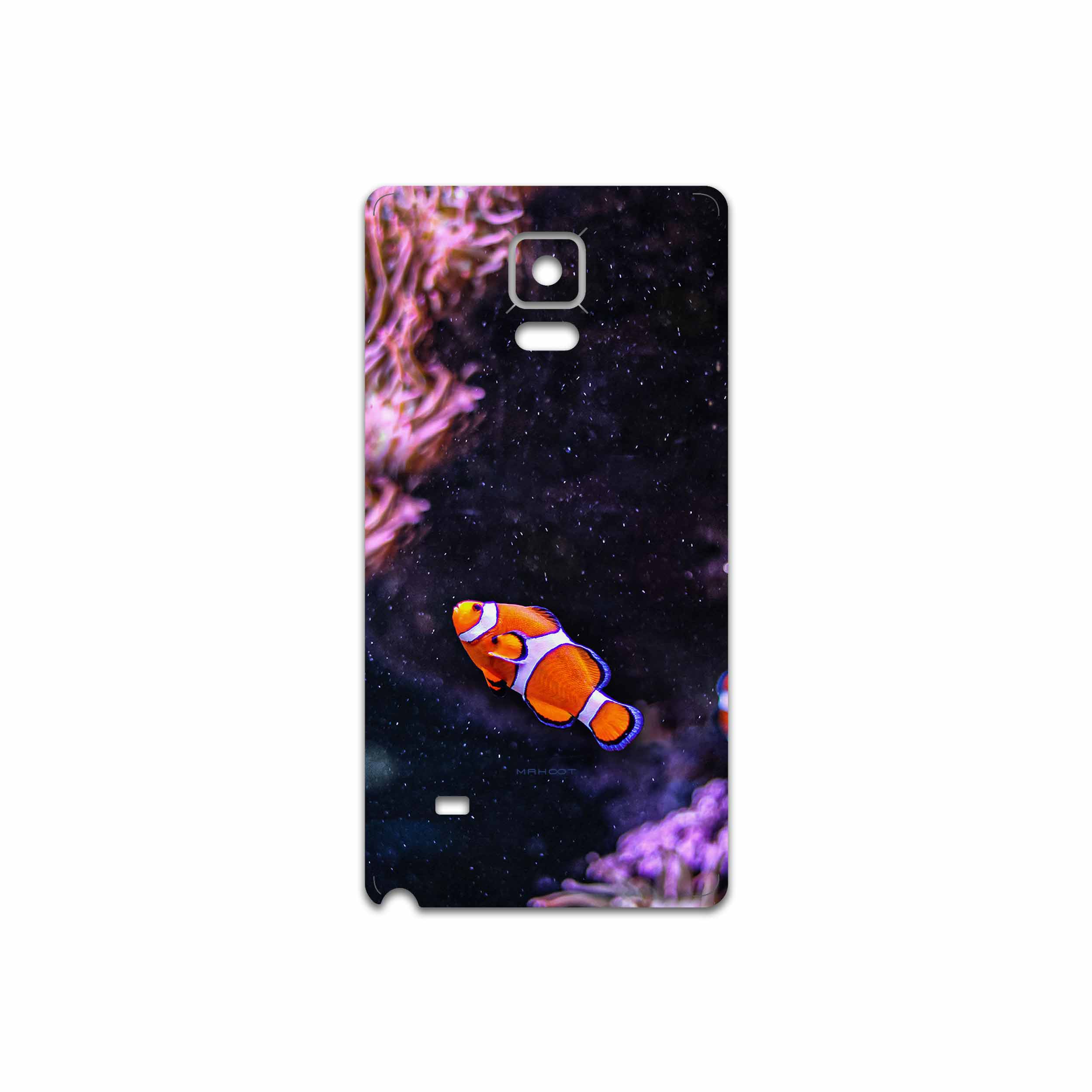 برچسب پوششی ماهوت مدل Clownfish مناسب برای گوشی موبایل سامسونگ Galaxy Note 4