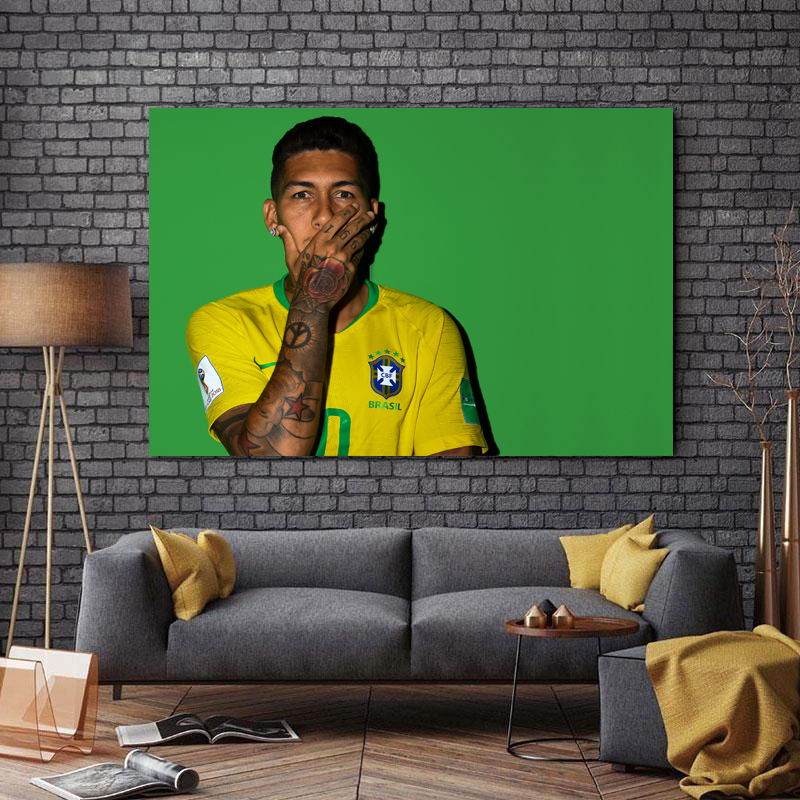 تابلو شاسی طرح فوتبال مدل فیرمینیو کد 814