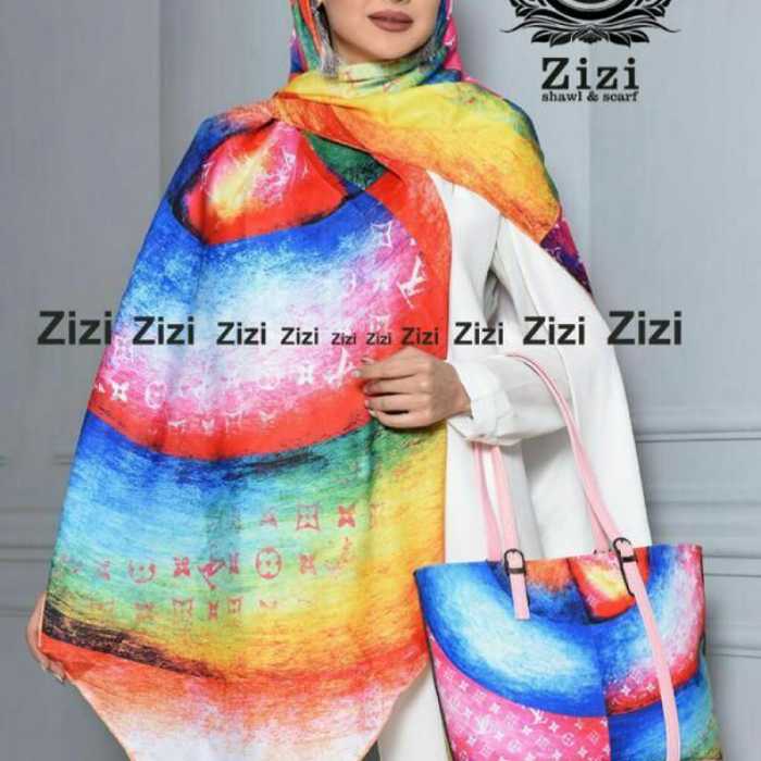 ست  کیف  و روسری برندzizi