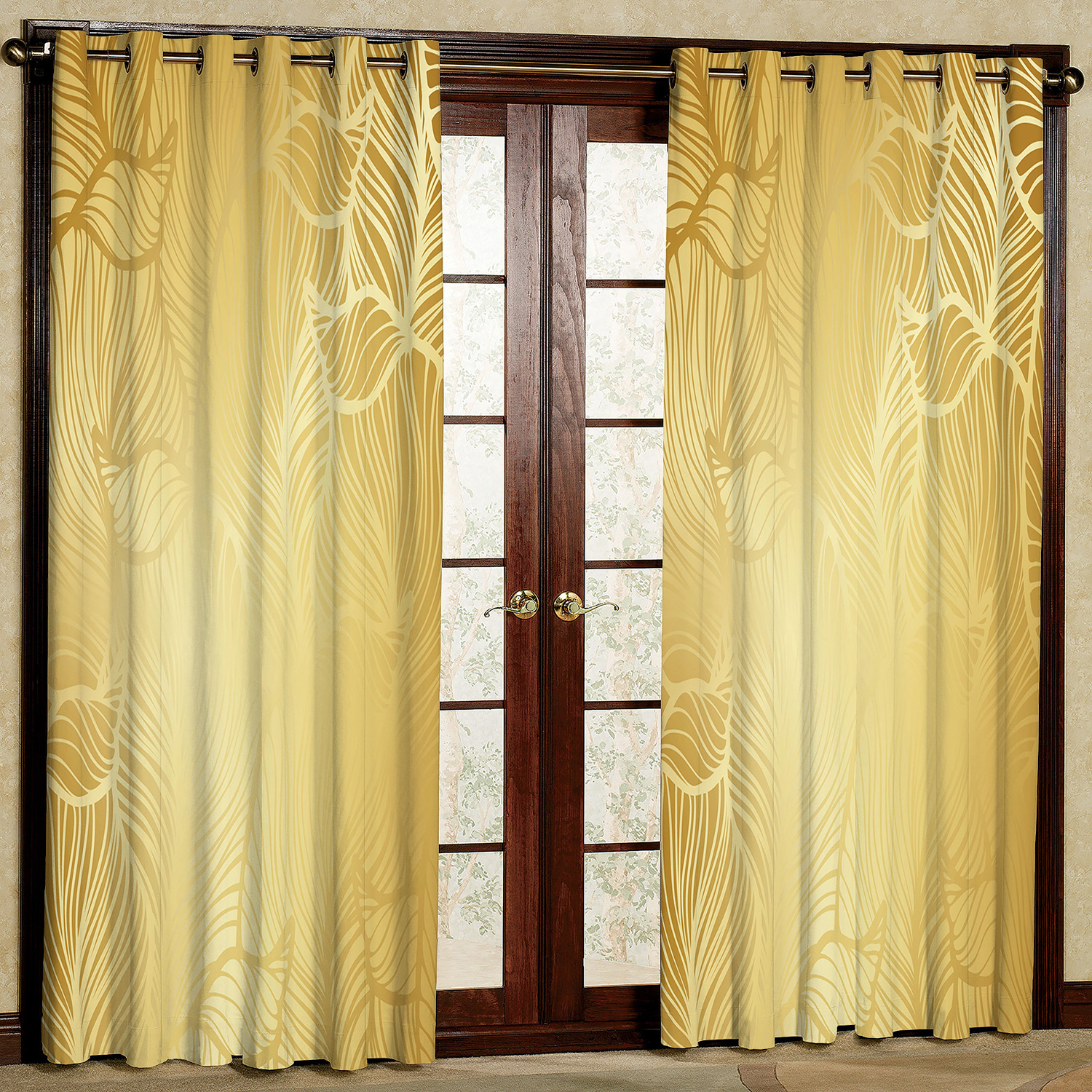 پرده مدل هازان پانچی کد 2607 سایز 140x200 سانتی متر